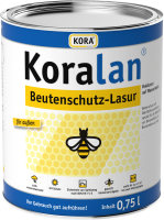 Koralan® Beutenschutz-Lasur 750 ml Tannengrün