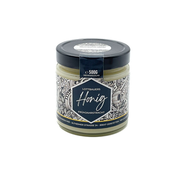 Lottbauers Honig 500 g - Frühjahrstracht
