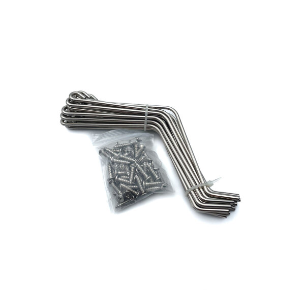 20 Beutenverbindungsklammern inkl. Schrauben